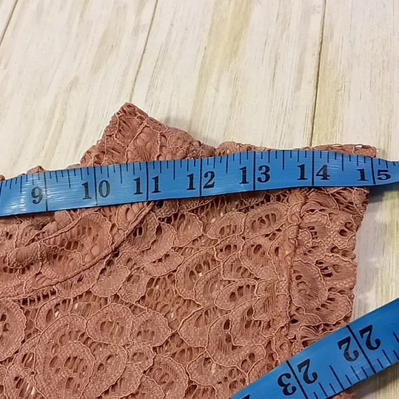 HeartSoul Lace Mini Dress Pink Size Medium - Picture 16 of 16